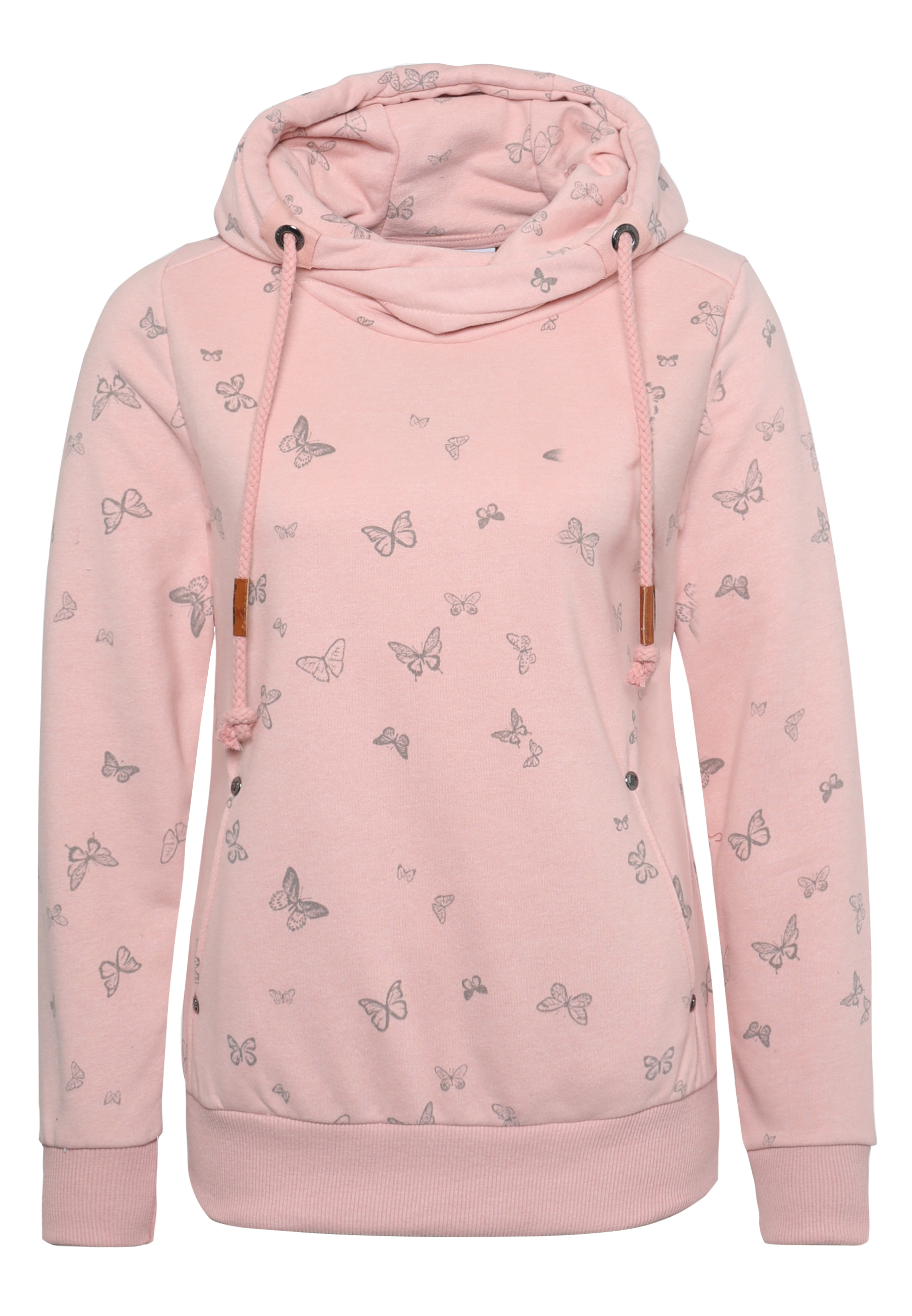 Damen Sweatshirt mit Allover Print Damen Sweatshirt mit Allover Print