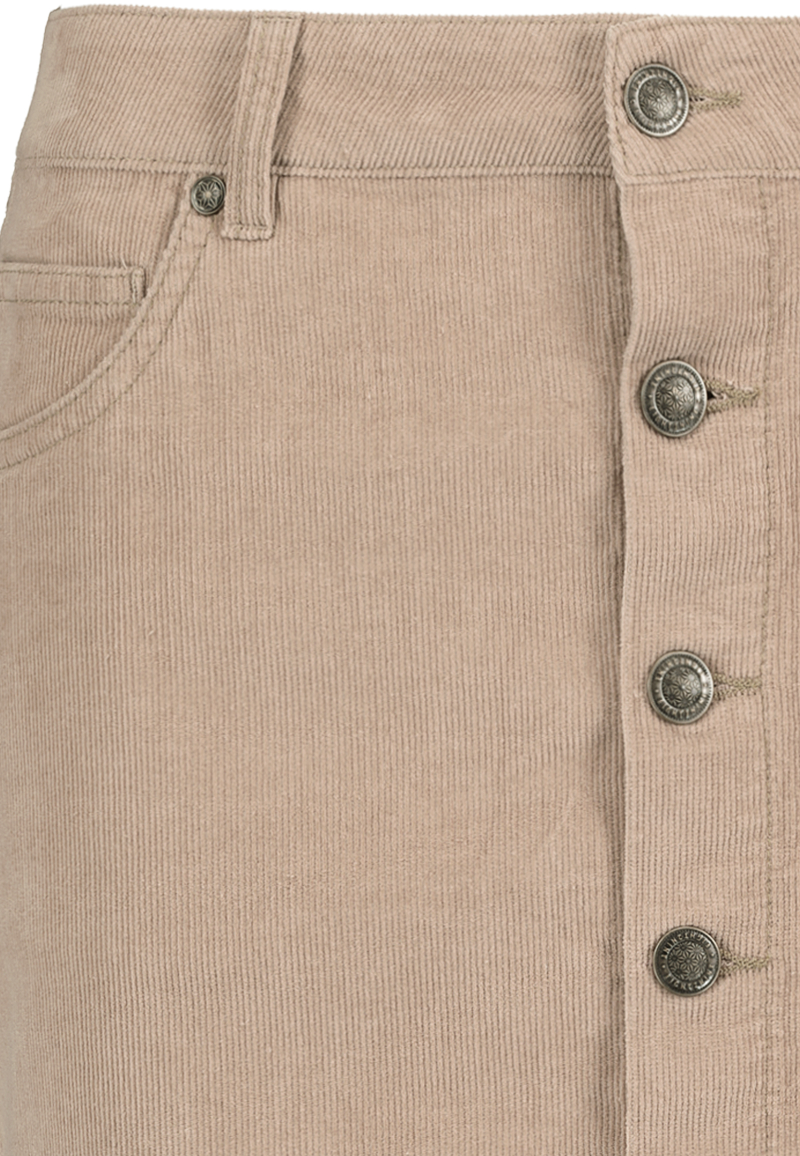 Cord-Minirock Mit Knopfleiste - Lässiger Style Für Den Alltag