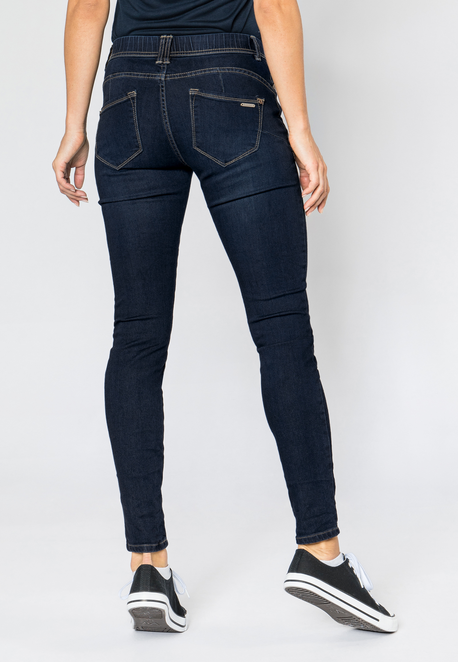 SUBLEVEL Damen Jeans mit Pushup Effekt FASHION5